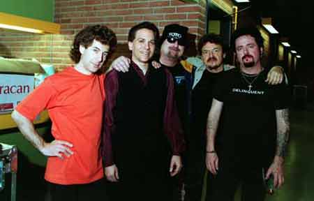 Simon Phillips, Mike Porcaro, David Paich, Bobby Kimball Steve Lukather